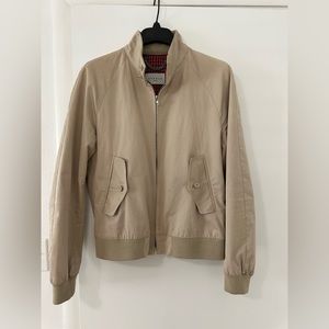 Sandro Paris RARE Harrington Style khaki jacket medium